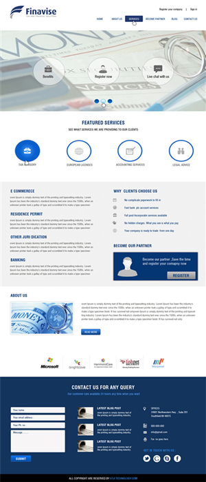 Web Design by Harpreet Singh for this project | Design: #1820708