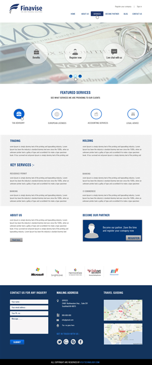 Web Design by Harpreet Singh for this project | Design: #1822553