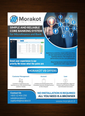 Flyer Design by debdesign for Morakot Technology | Design #6869101