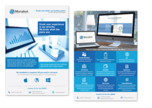 Flyer Design by Zixi for Morakot Technology | Design: #6825535