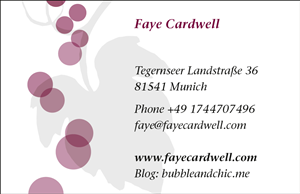 Business Card Design by Margit Telgen