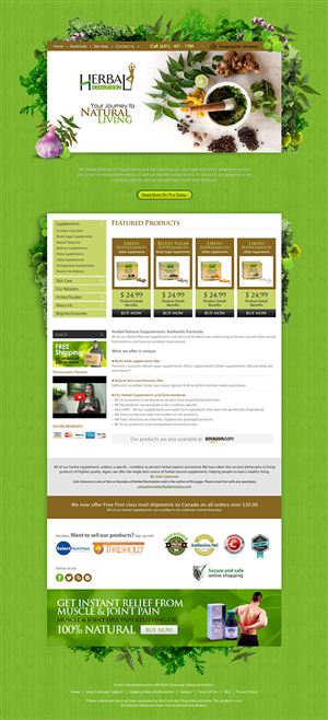 Web Design by Latest Design Ideas for this project | Design: #2099371