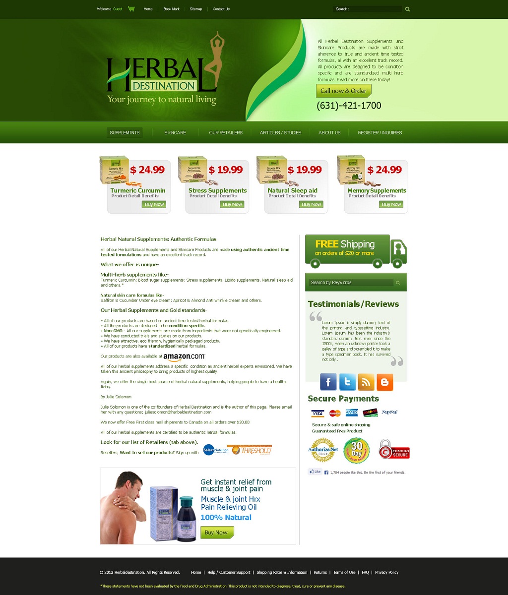 Web Design by Julia for this project | Design #1769172