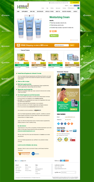 Web Design by Mayank Patel for this project | Design: #1834101