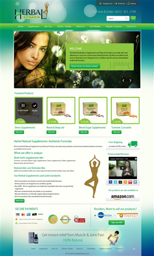 Web Design by pb for this project | Design: #1761462