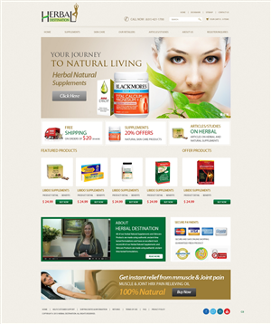 Web Design by pb for this project | Design: #1761469