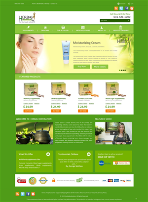 Web Design by pb for this project | Design: #1763217