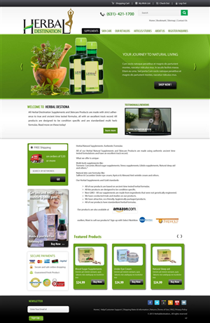 Web Design by pb for this project | Design: #1766258