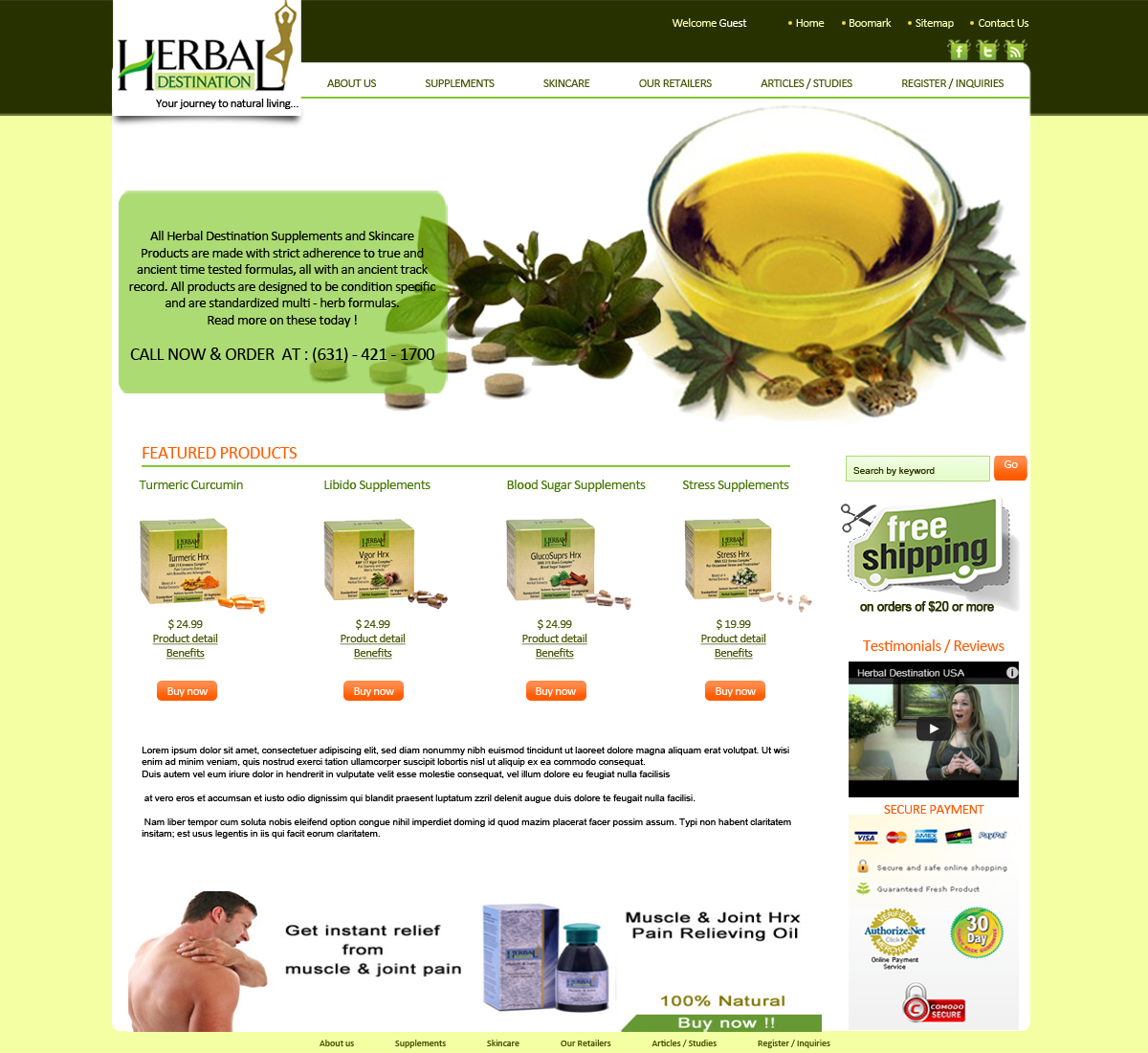 Web Design by EXPERT for this project | Design #1759568