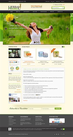 Web Design by Sanjib Ghosh for this project | Design: #2103968
