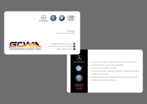 Business Card Design by mush