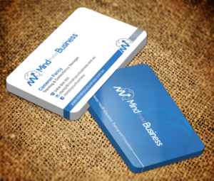 Visitenkarten-Design von Sarmishtha Chattopadhyay_loginchange für Mind in your business | Design: #6873889