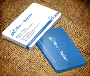 Visitenkarten-Design von Sarmishtha Chattopadhyay_loginchange für Mind in your business | Design: #6873998