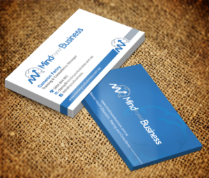 Visitenkarten-Design von Sarmishtha Chattopadhyay_loginchange für Mind in your business | Design: #6874976