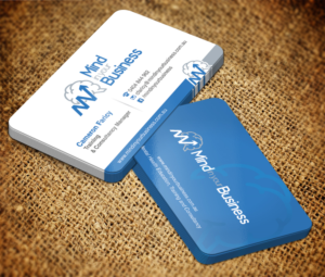 Visitenkarten-Design von Sarmishtha Chattopadhyay_loginchange für Mind in your business | Design: #6875120