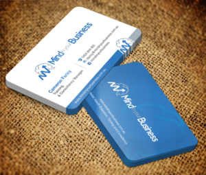 Visitenkarten-Design von Sarmishtha Chattopadhyay_loginchange für Mind in your business | Design: #6875209