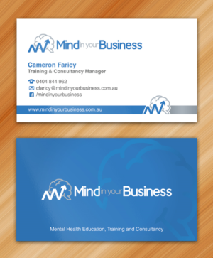 New Mental health business needs a business card | Diseño de Tarjeta de Presentación por Sarmishtha Chattopadhyay_loginchange