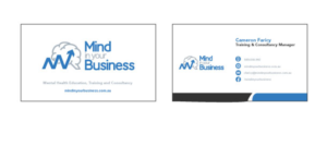 Business Card Design by Parisscott713 for Mind in your business | Design: #6851225