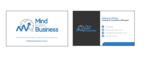 Business Card Design by Parisscott713 for Mind in your business | Design: #6851226