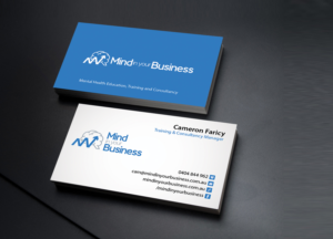 Business Card Design by Creations Box 2015 for Mind in your business | Design: #6814374