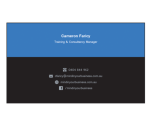 Business Card Design by glam246 for Mind in your business | Design: #6827484