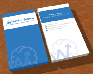 Visitenkarten-Design von Mysterious Design X für Mind in your business | Design: #6846458