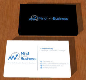 New Mental health business needs a business card | Visitenkarten-Design von Mysterious Design X