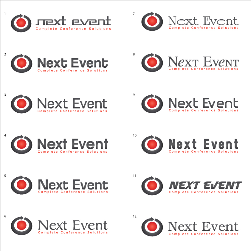 Logo Design by mbgraphics for Next Event | Design #11496