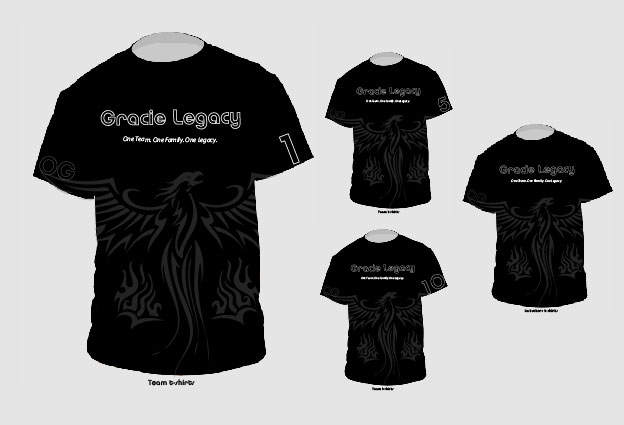 T-shirt Design by NadiaC for Gracie Legacy | Design #1829209