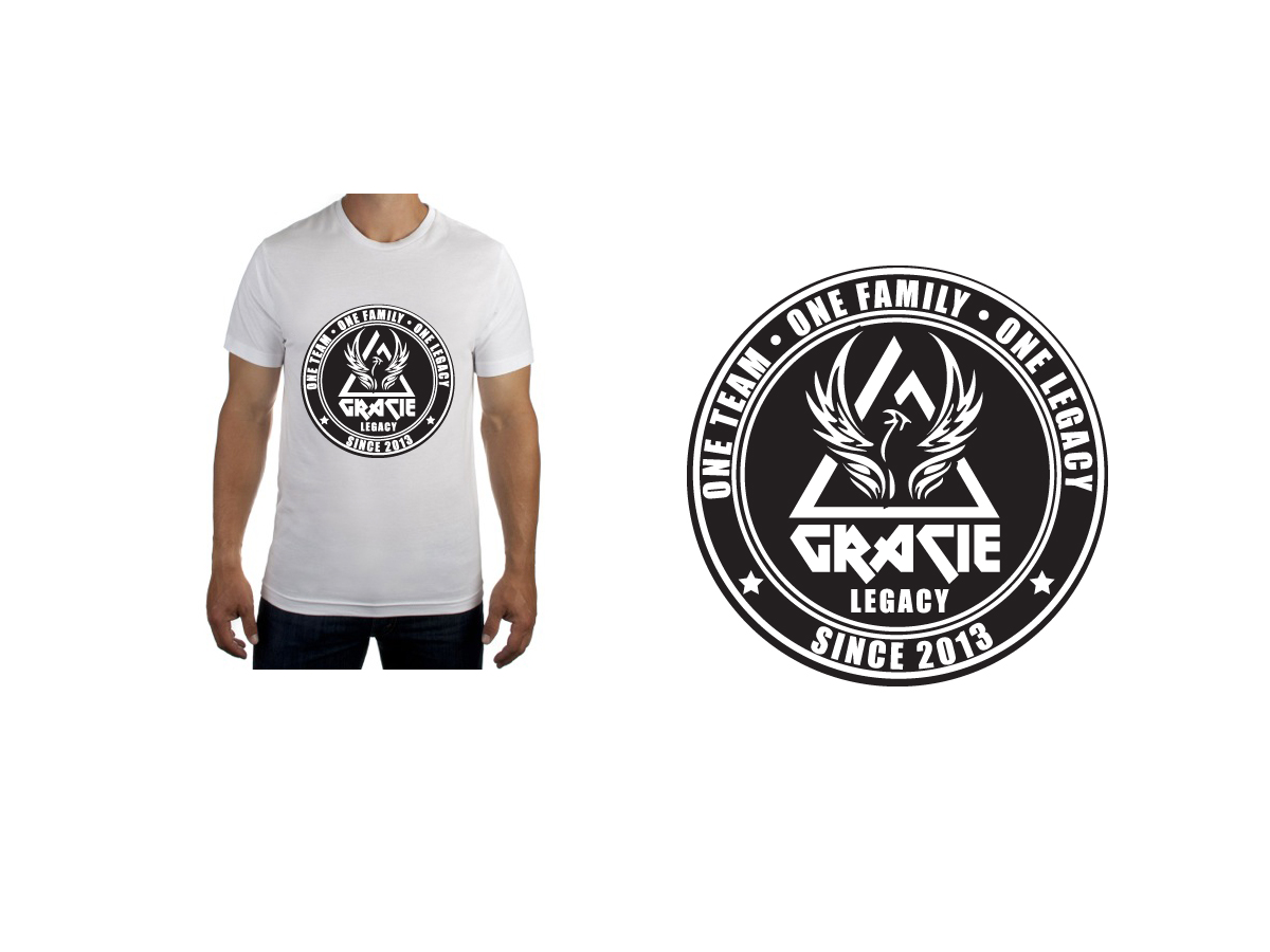 T-shirt Design by Wanderlus for Gracie Legacy | Design #1826966