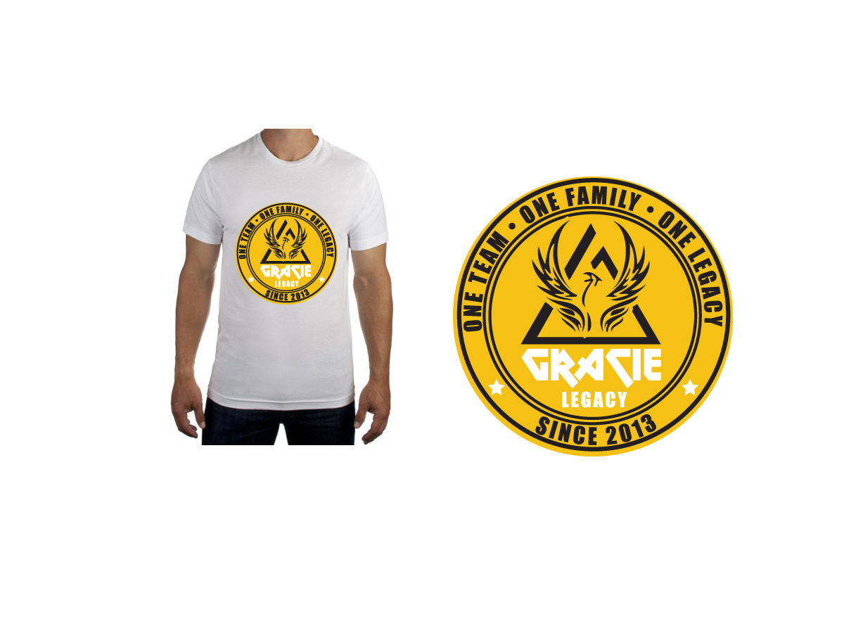 T-shirt Design by Wanderlus for Gracie Legacy | Design #1826981