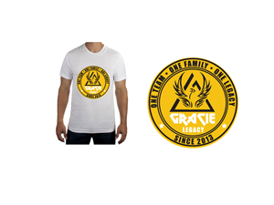T-Shirt-Design von Wanderlus für Gracie Legacy | Design #1826981