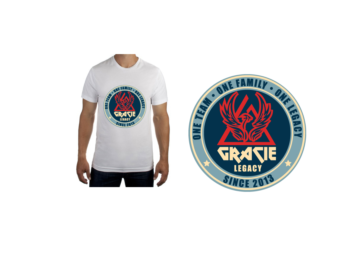 Diseño de Camiseta por Wanderlus para Gracie Legacy | Diseño #1826982