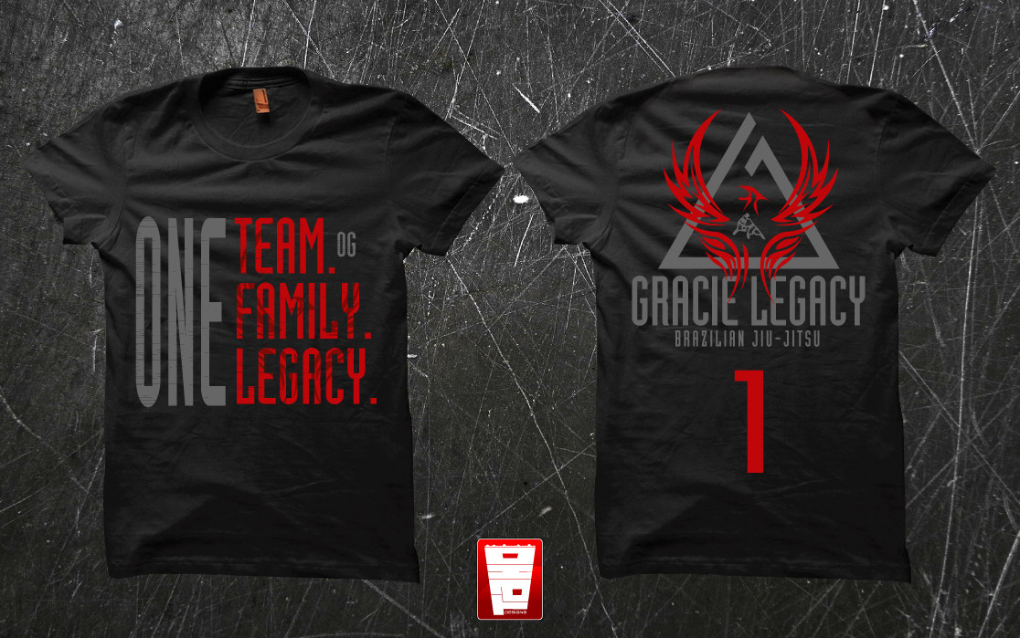 T-shirt Design by Taho Design for Gracie Legacy | Design #1820207