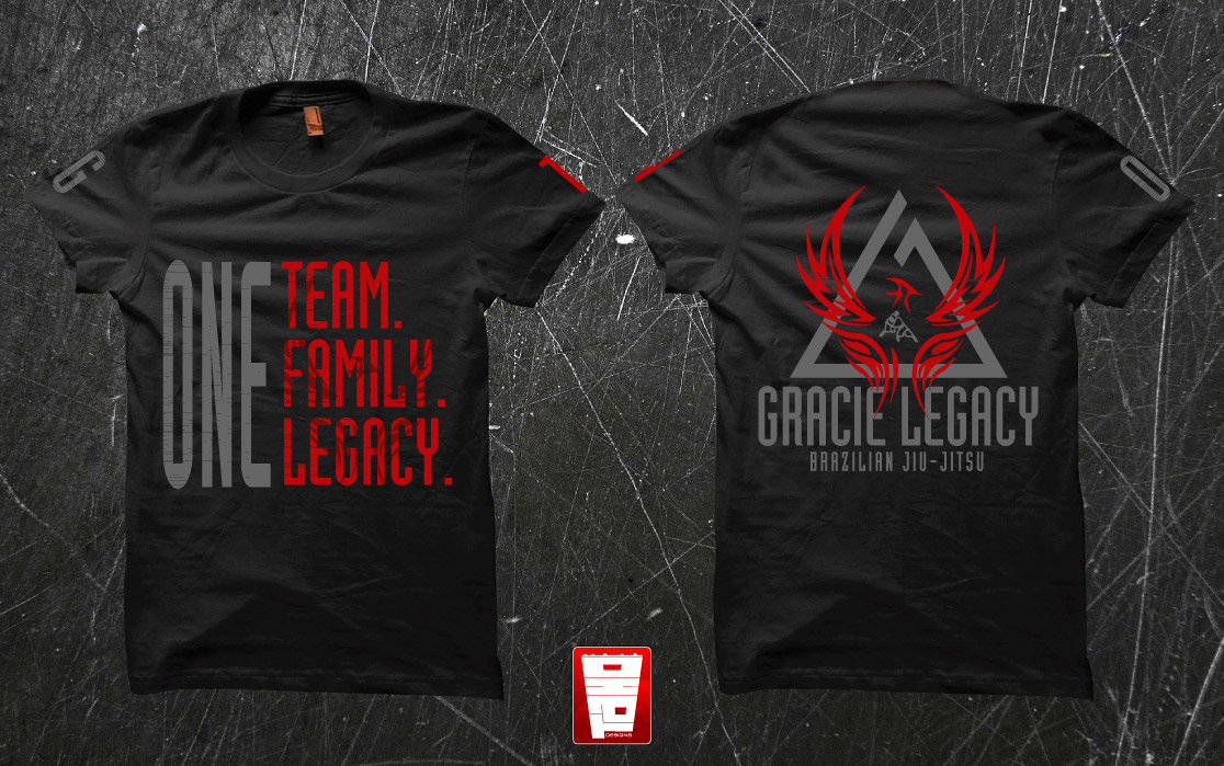 T-shirt Design by Taho Design for Gracie Legacy | Design #1832888