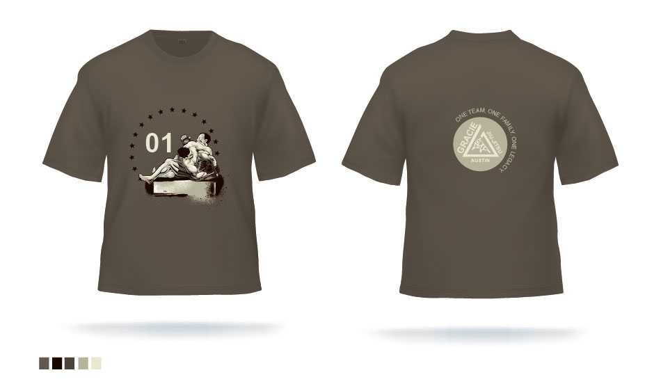 T-shirt Design by ngirotra for Gracie Legacy | Design #1805074