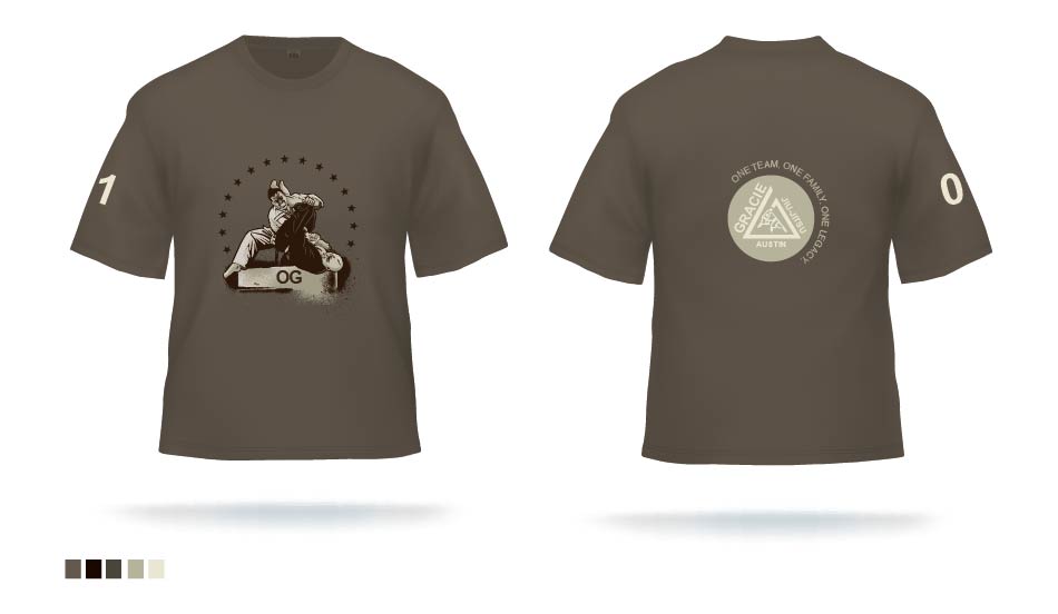 T-shirt Design by ngirotra for Gracie Legacy | Design #1829204