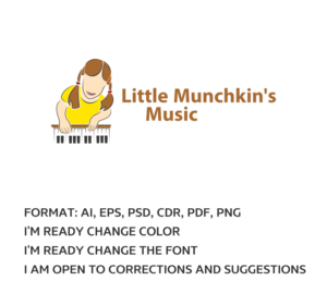 Logo Design by artsterdam for Little Munchkin''''s Music | Design: #6803077