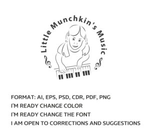 Logo Design by artsterdam for Little Munchkin''''s Music | Design: #6830881