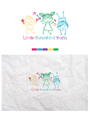 Logo Design by DominicDesign for Little Munchkin''''s Music | Design: #6897131