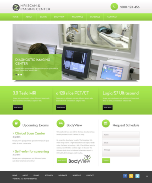 Diseño Web por pb para MRI Scan Center | Diseño: #6812131