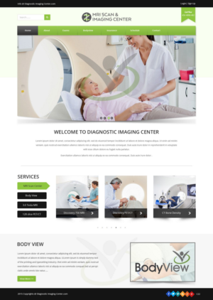 Diseño Web por pb para MRI Scan Center | Diseño: #6812133