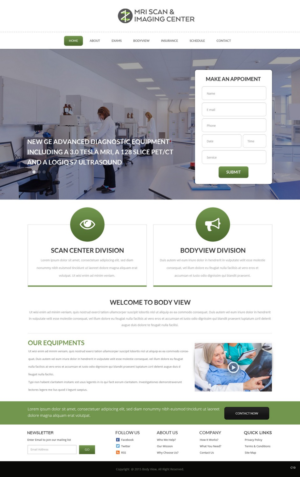 Diseño Web por pb para MRI Scan Center | Diseño: #6812158