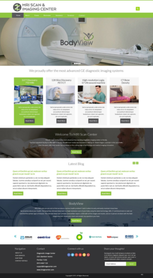 Web Design by pb for MRI Scan Center | Design: #6820249