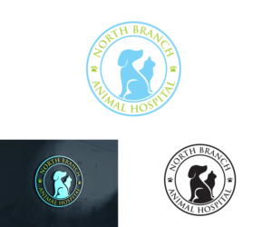 Logo Design by FSDMedia for North Branch Animal Hospital | Design: #6949548