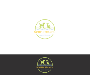 North Branch Animal Hospital | Logo Design by Veronika K.