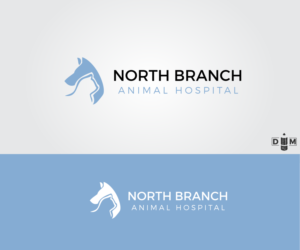 Logo Design by Dmat for North Branch Animal Hospital | Design: #6809254