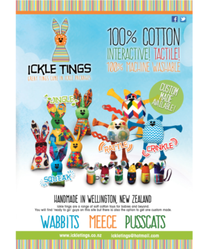 Diseño de Flyer por jeffdefy para ickle tings | Diseño: #6854464