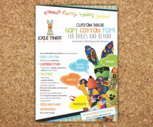 Flyer-Design von Cut and Glue für ickle tings | Design: #6853138