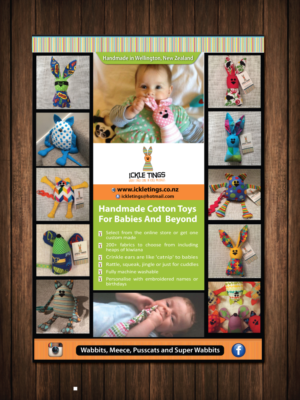 Flyer-Design von meet007 für ickle tings | Design: #6853182